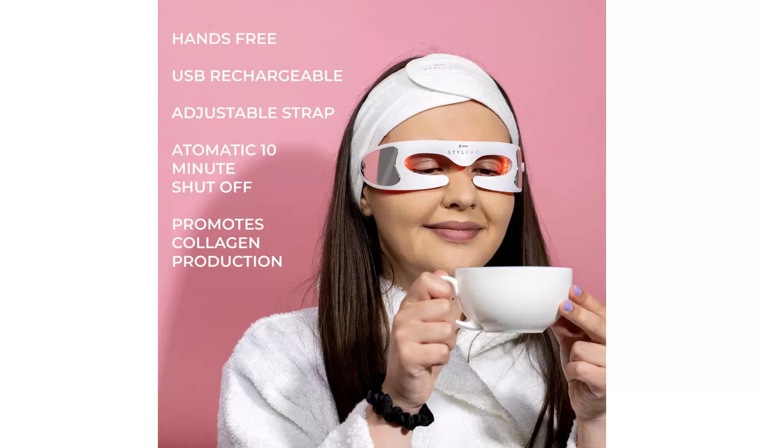 STYLPRO Radiant Eyes Red Light Therapy Goggles