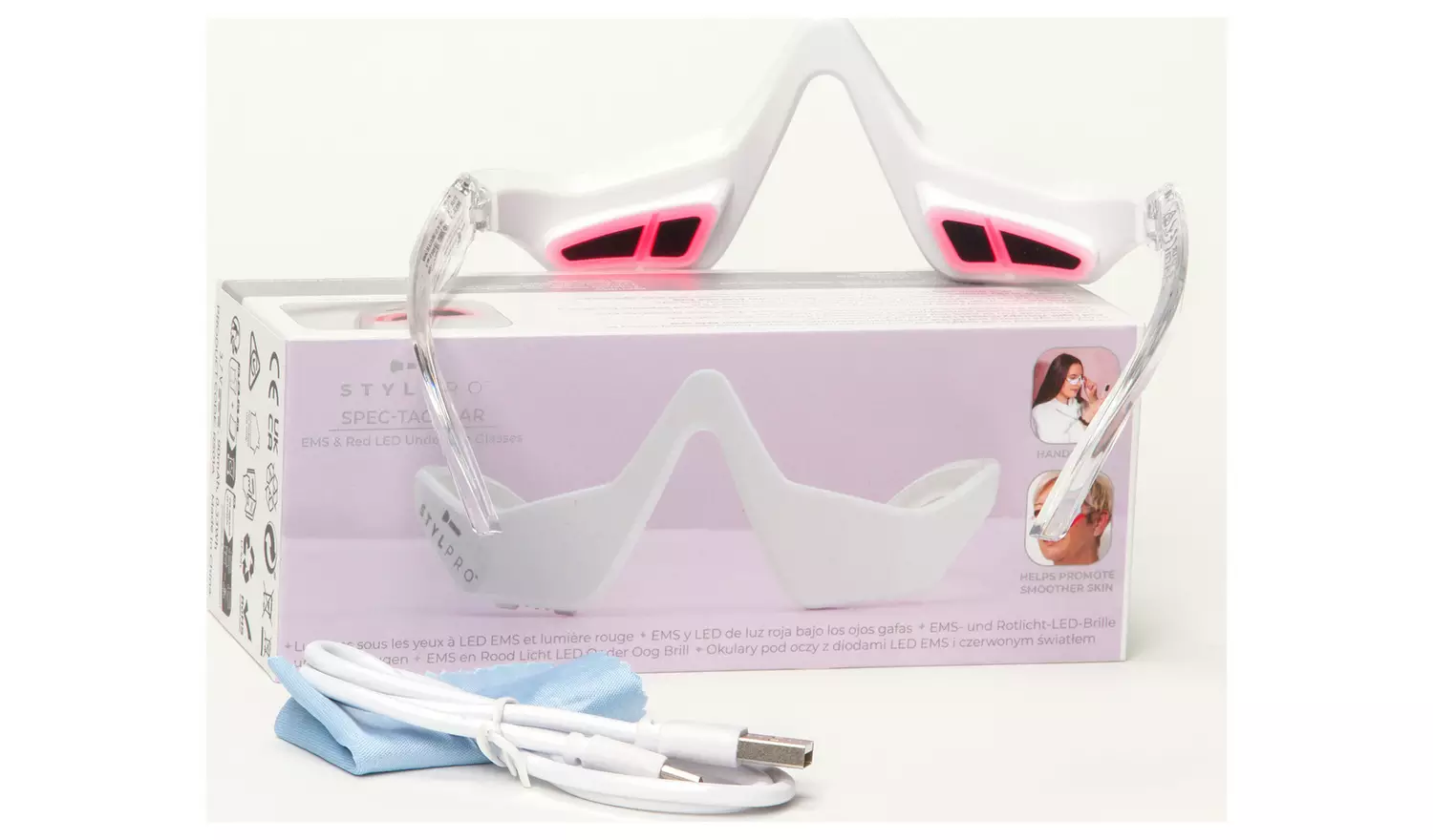 STYLPRO Spec-tacular EMS and Red Light Therapy Glasses
