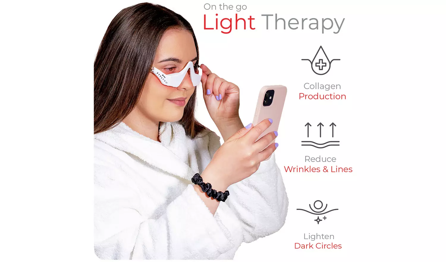 STYLPRO Spec-tacular EMS and Red Light Therapy Glasses