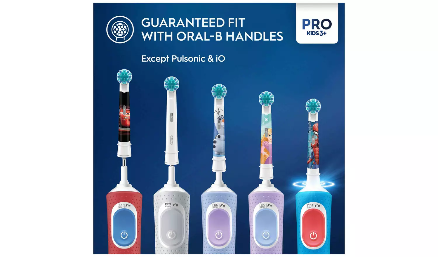 Oral-B Pro Kids Lion King Toothbrush Heads - 4 Pack