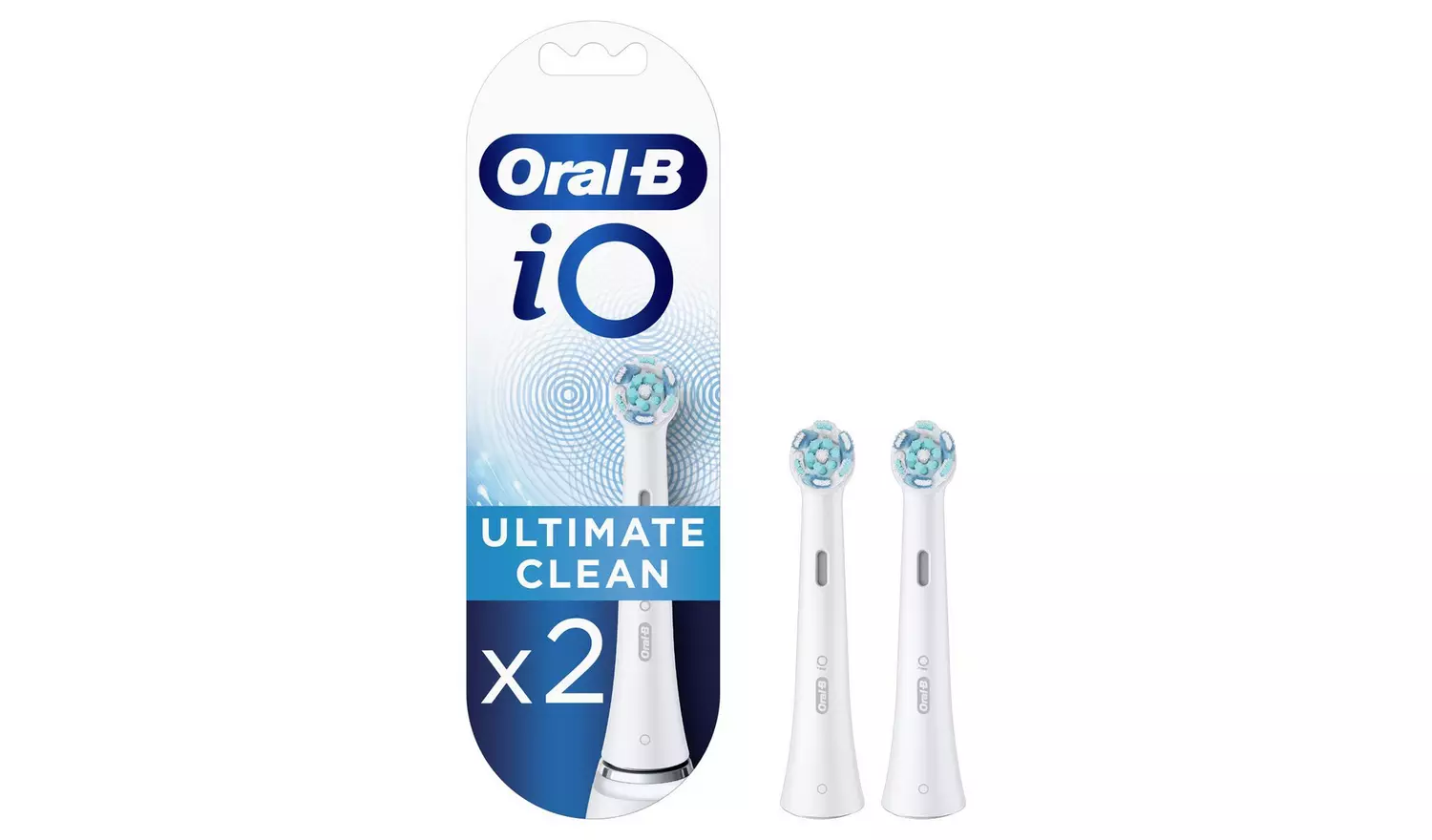 Oral-B iO Ultimate Clean Toothbrush Heads – 2 Pack