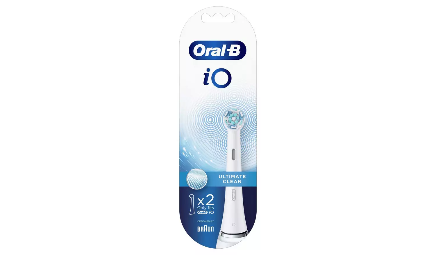 Oral-B iO Ultimate Clean Toothbrush Heads – 2 Pack
