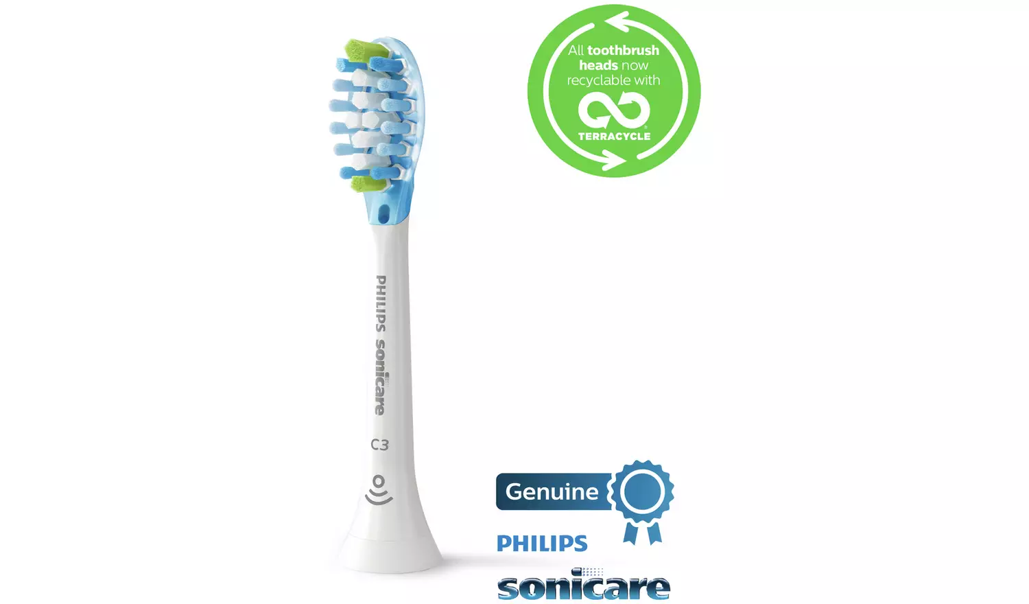 Philips Sonicare Premium Plaque Brush Heads White 4 Pack