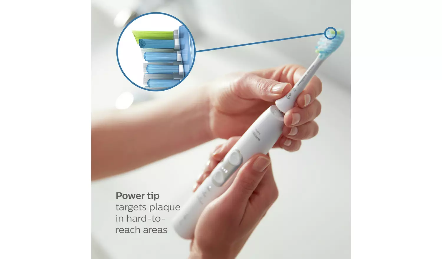 Philips Sonicare Premium Plaque Brush Heads White 4 Pack