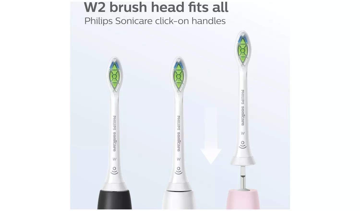 Philips Sonicare Optimal White Toothbrush Heads x4 HX6064/11