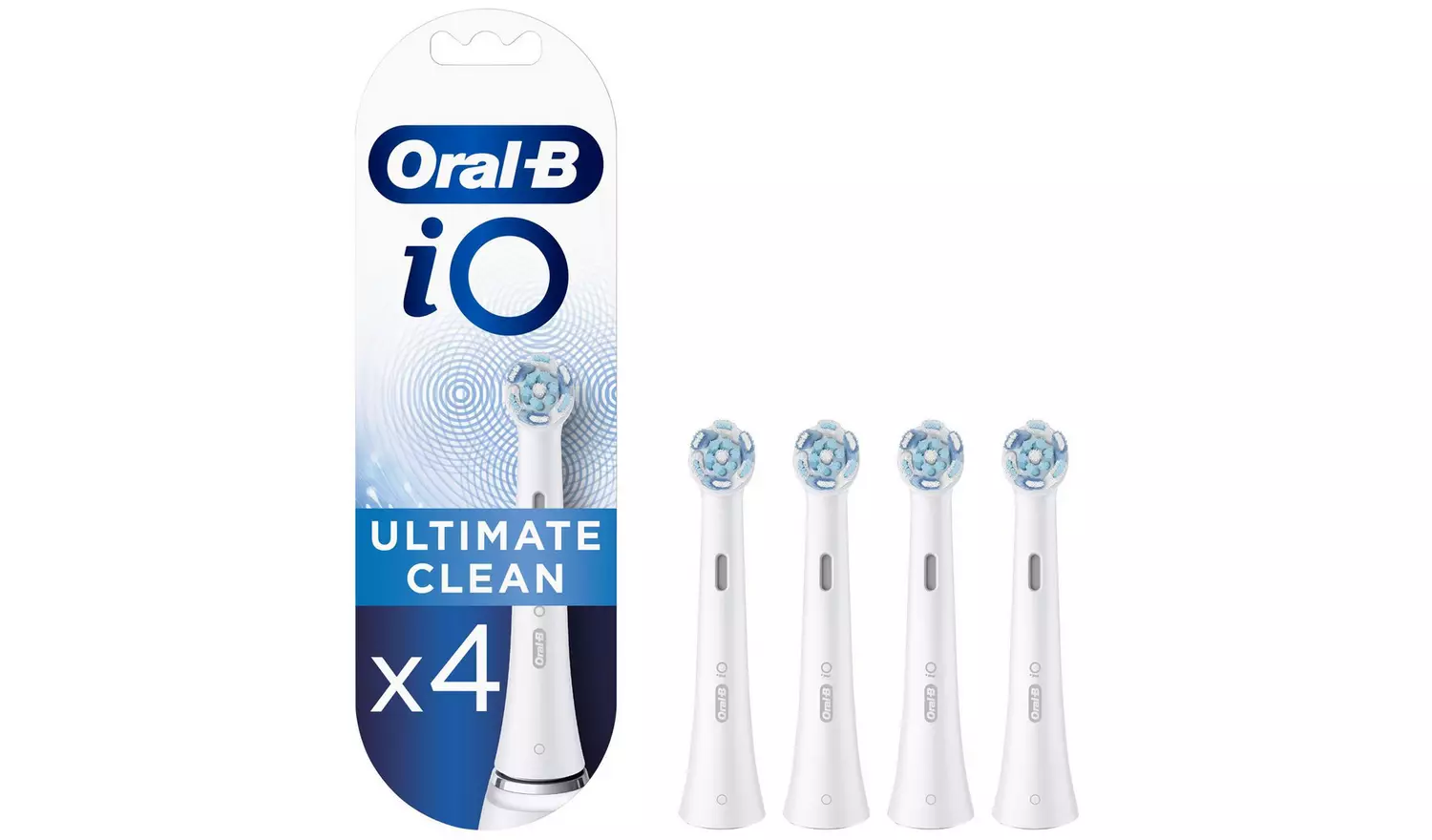 Oral-B iO Ultimate Clean Toothbrush Heads – 4 Pack