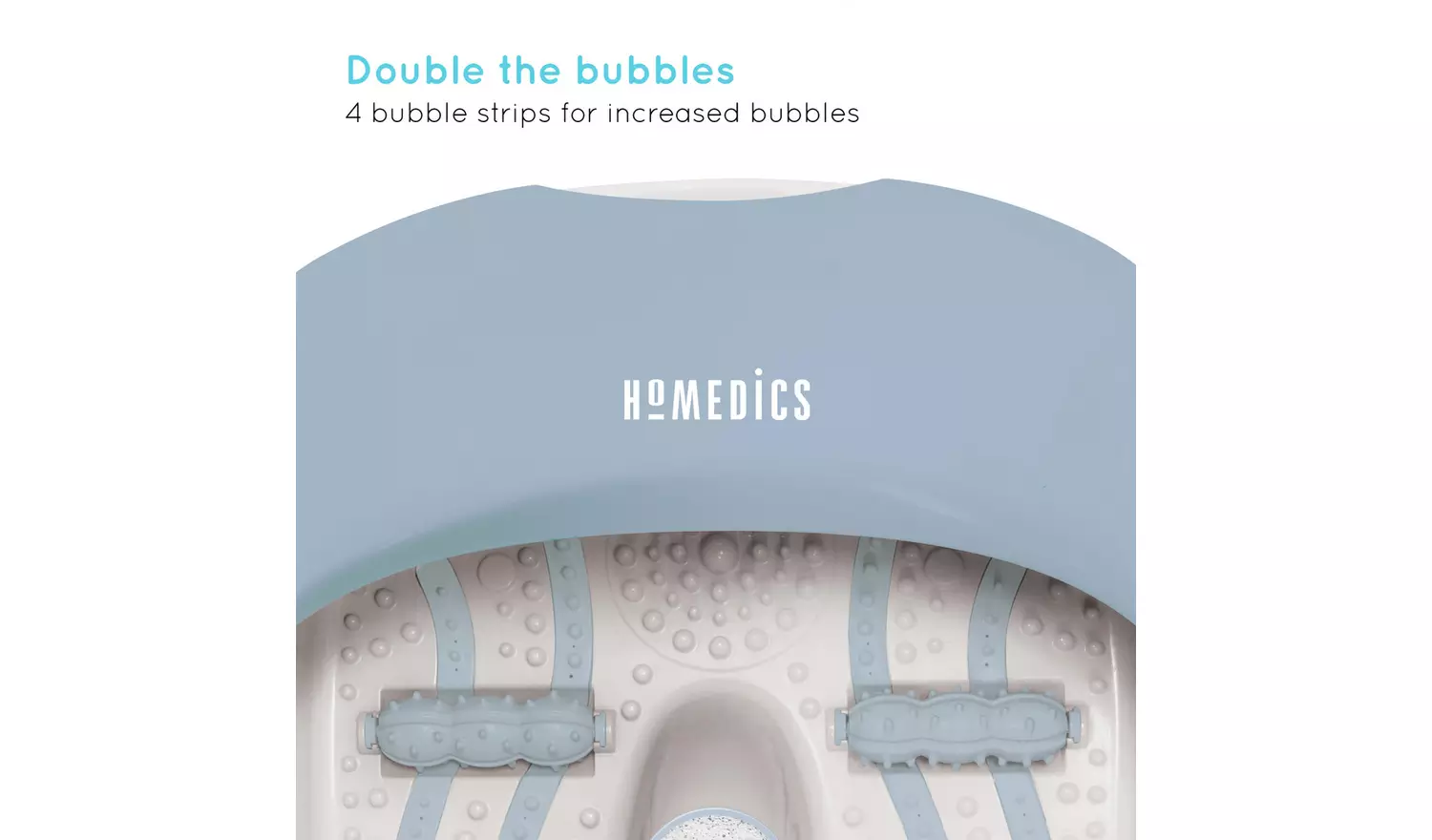 HoMedics Blue Luxury Nail Care Footspa Kit