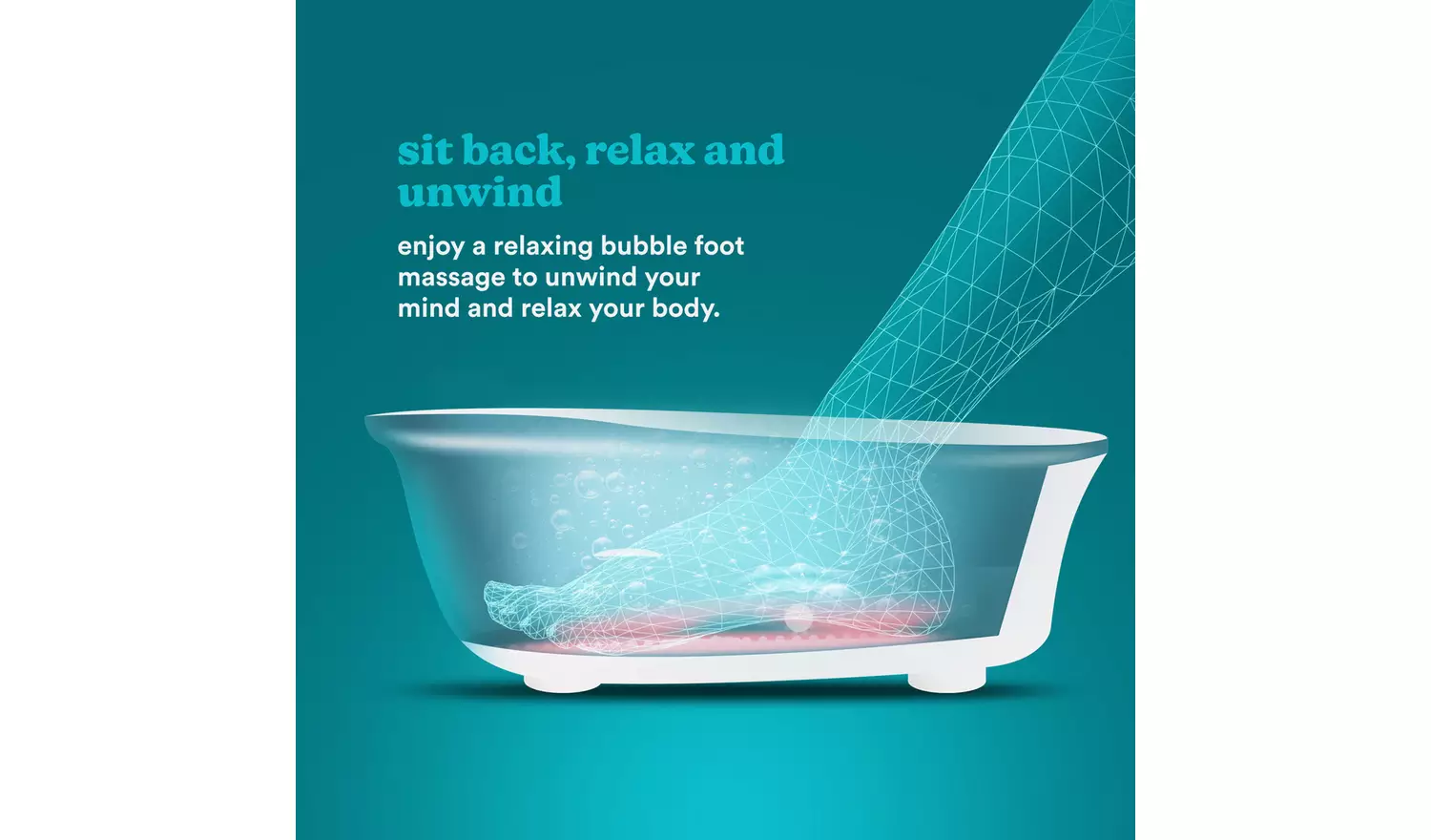 HoMedics Luxury Footspa with Heater