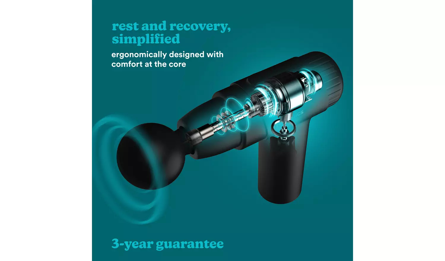 HoMedics Novo Mini Massage Gun