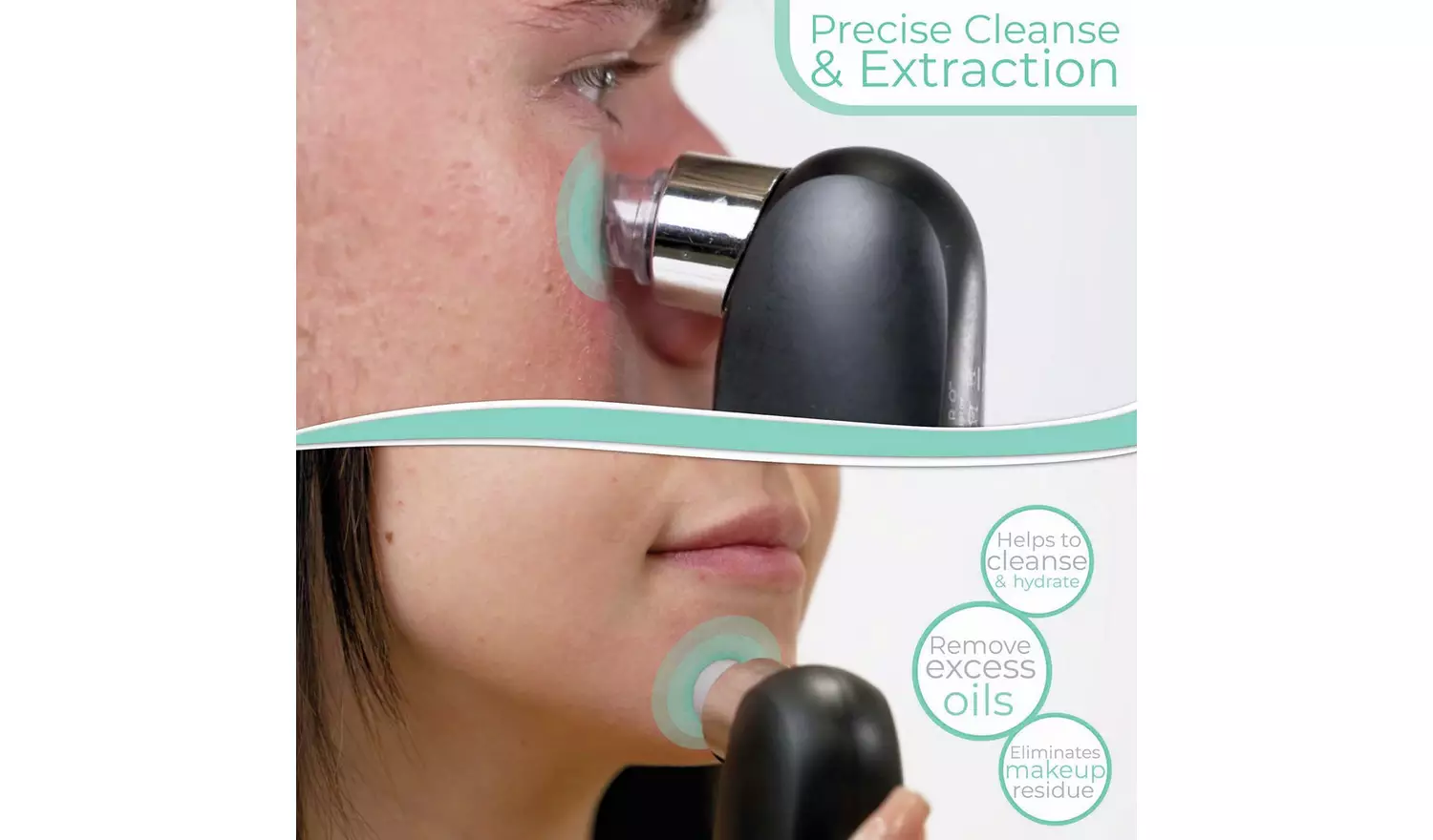 STYLPRO Rechargeable HydroExfoliator Handheld Massager