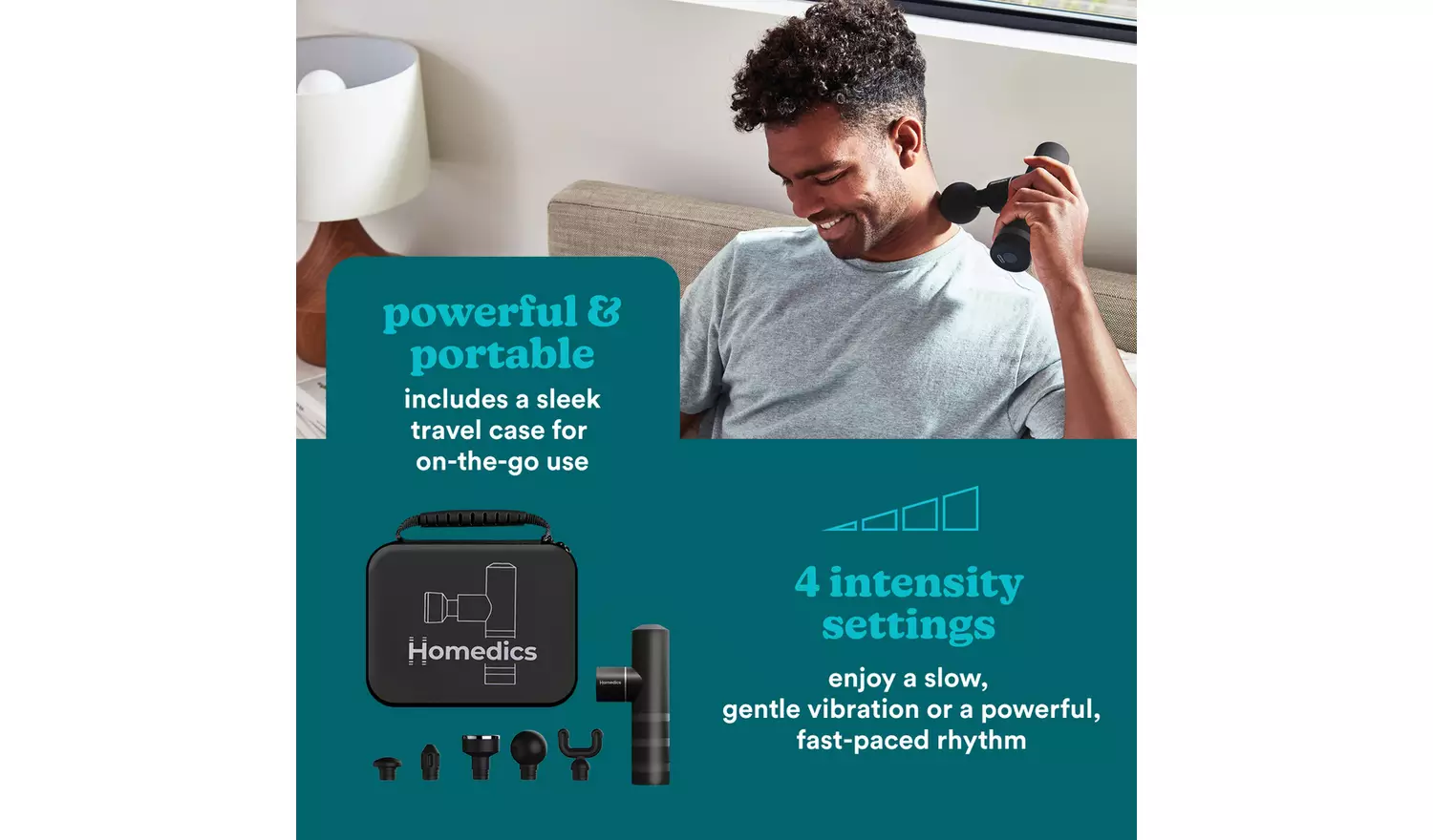 HoMedics MYTI Handheld Massage Gun