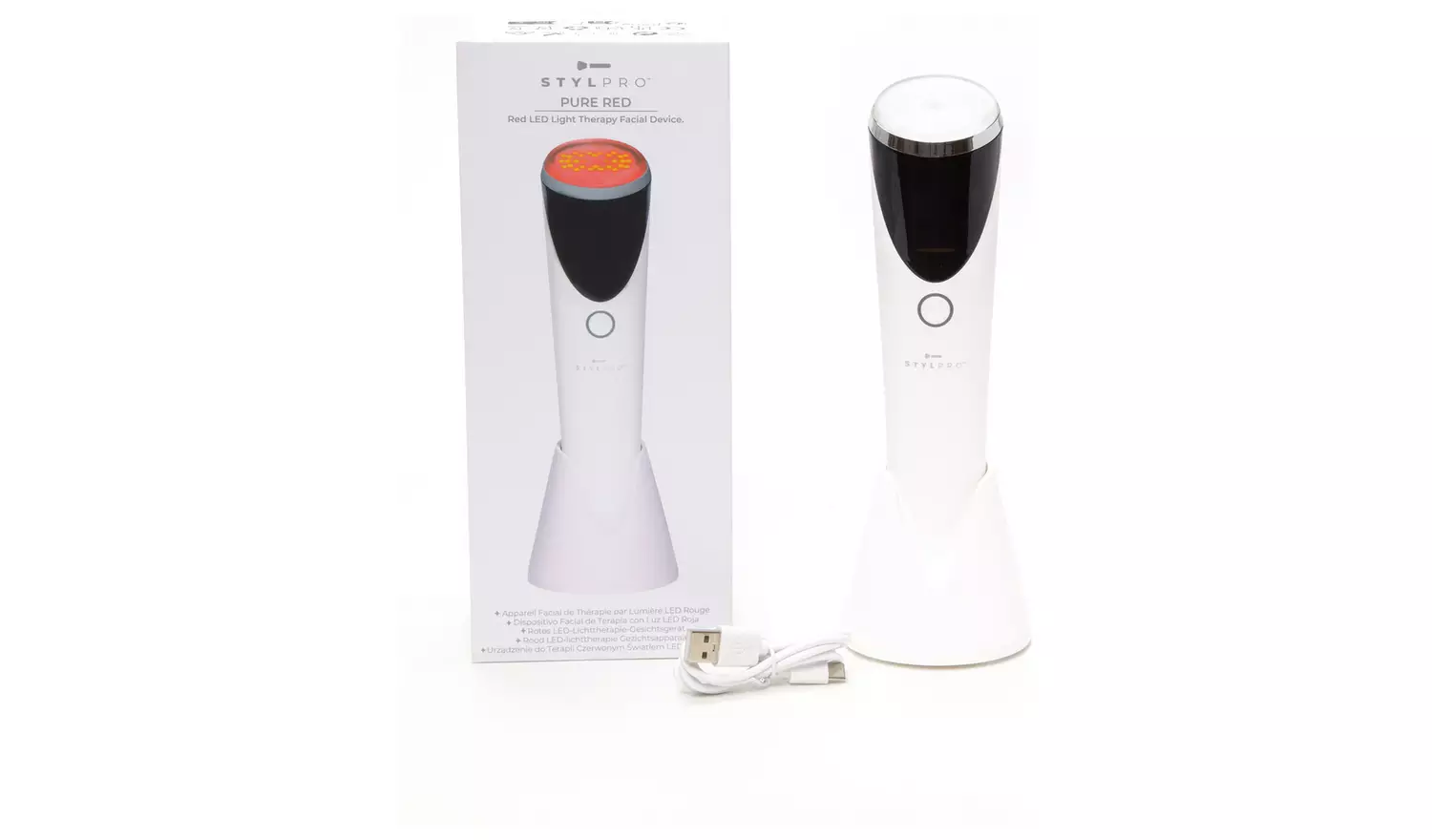 STYLPRO Pure Red LED Light Therapy Facial Device