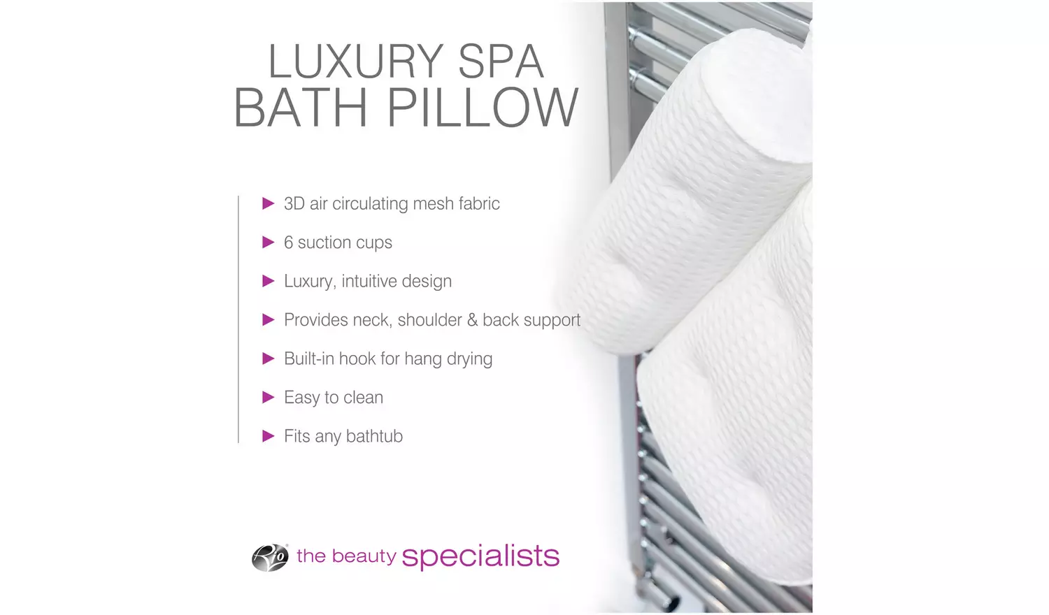 Rio Luxury Spa Bath Pillow