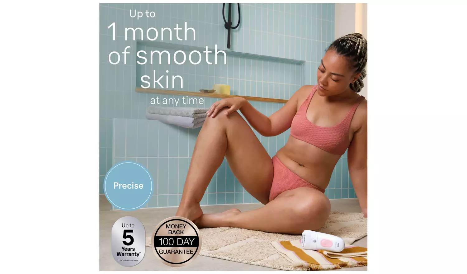 Braun Silk-epil 5 5-000 Wet & Dry Cordless Epilator