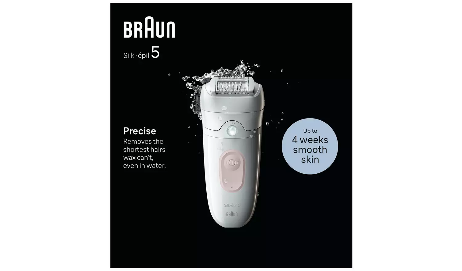 Braun Silk-epil 5 5-000 Wet & Dry Cordless Epilator