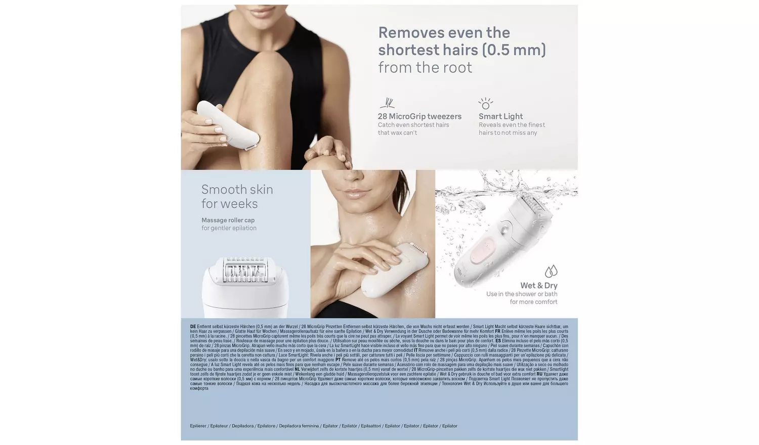 Braun Silk-epil 5 5-000 Wet & Dry Cordless Epilator