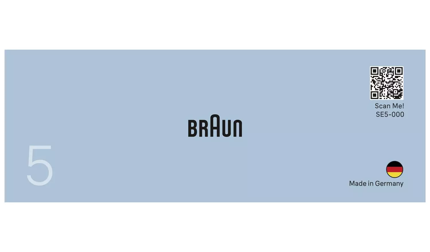 Braun Silk-epil 5 5-000 Wet & Dry Cordless Epilator