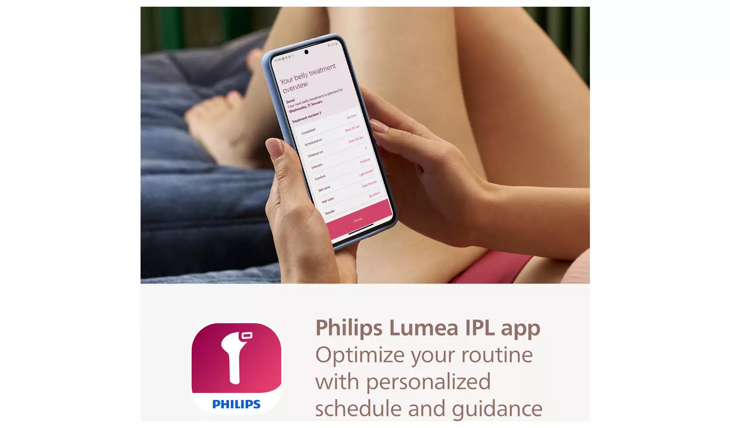 Philips Lumea Series 8000 BRI947/00 Corded IPL Hair Removal