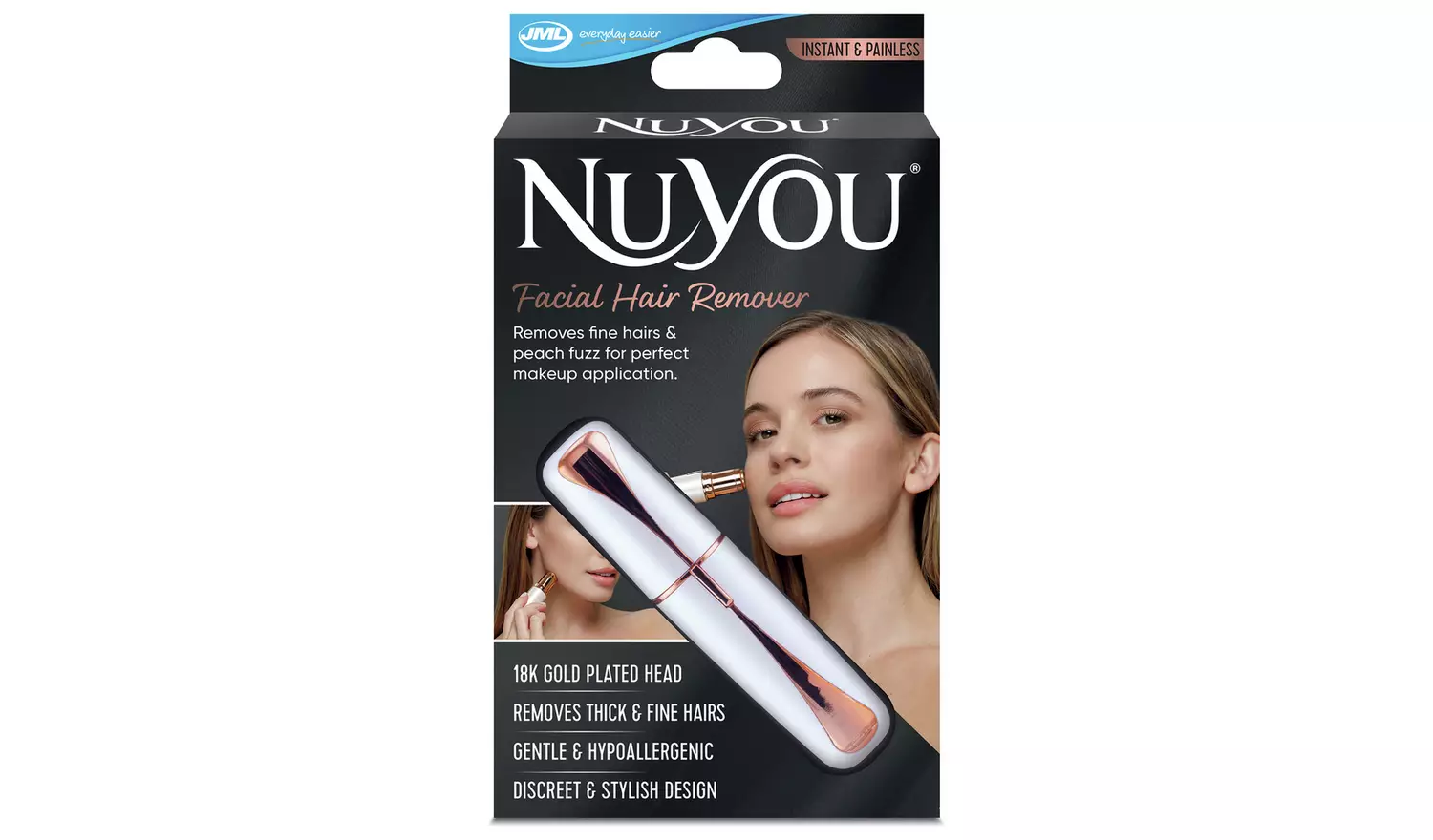 JML Nu You Rechargeable Facial Hair Trimmer