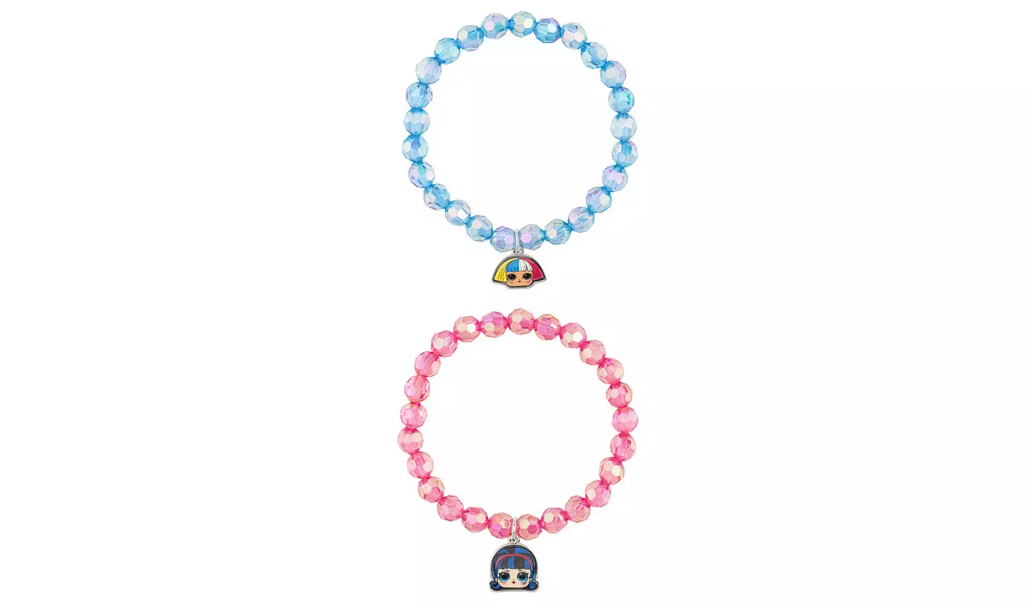 L.O.L. Surprise! Beaded Bracelets 2 Pack - One Size