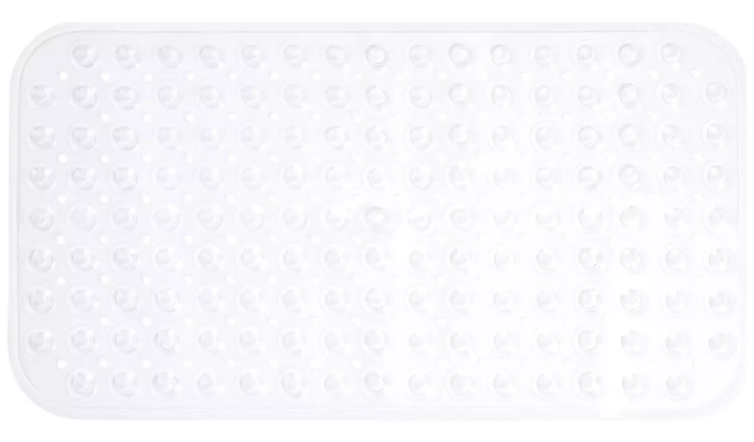 Argos Home PVC Bath Mat - Clear