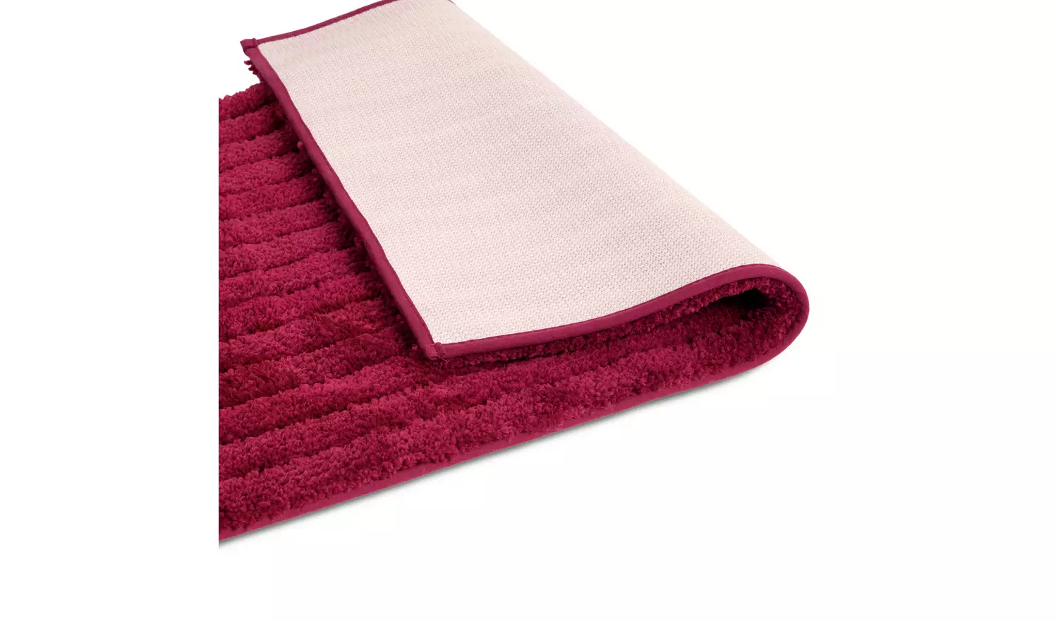 Habitat Supersoft Quick Dry Bath Mat - Plum