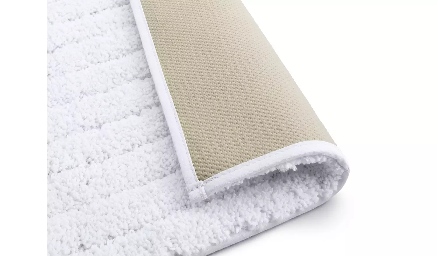 Habitat Supersoft Quick Dry Bath Mat - White