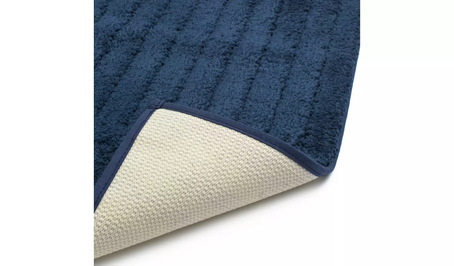 Habitat Supersoft Quick Dry Bath Mat - Navy