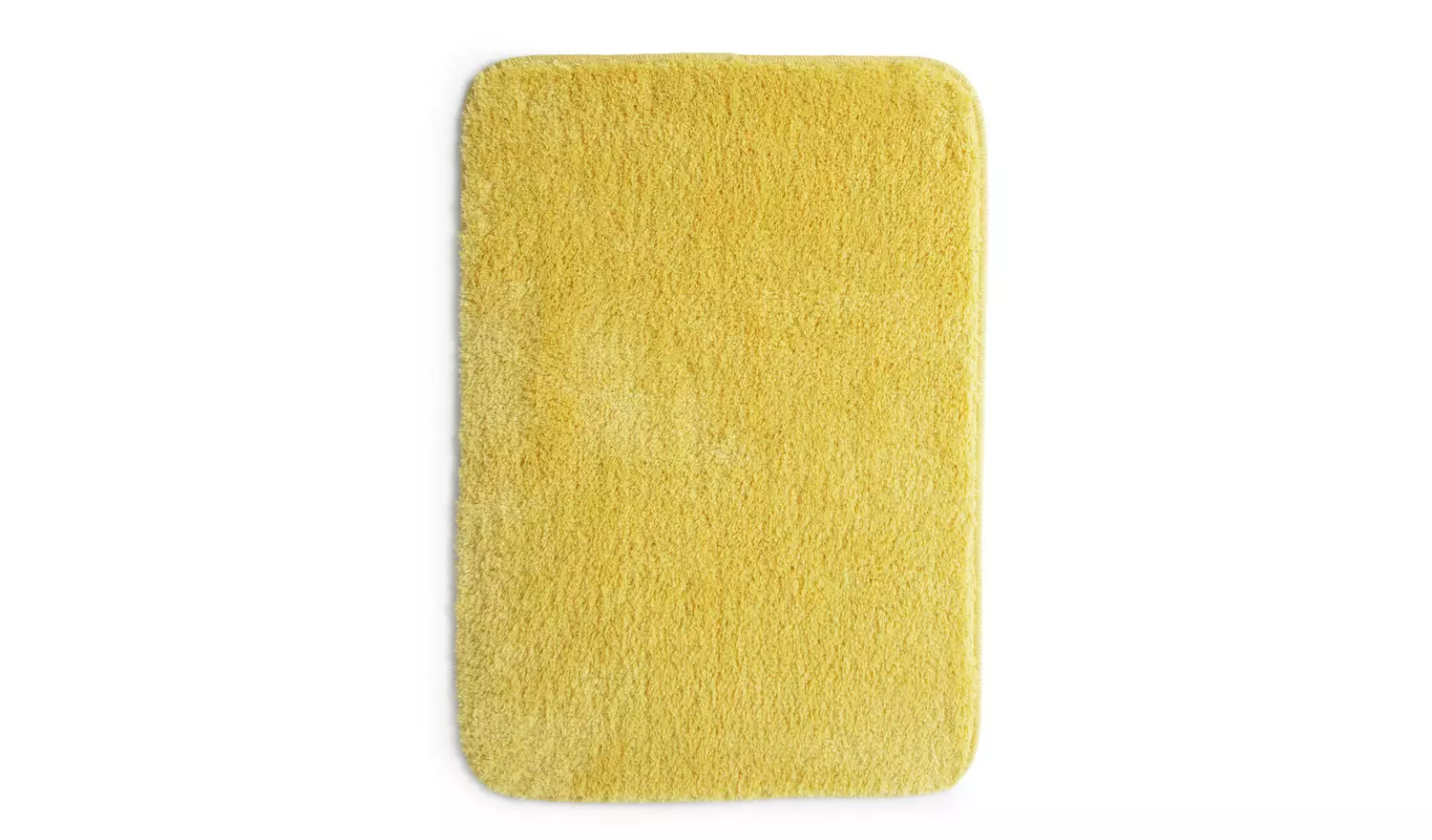 Argos Home Tufted Bath & Pedestal Mat Set - Mustard