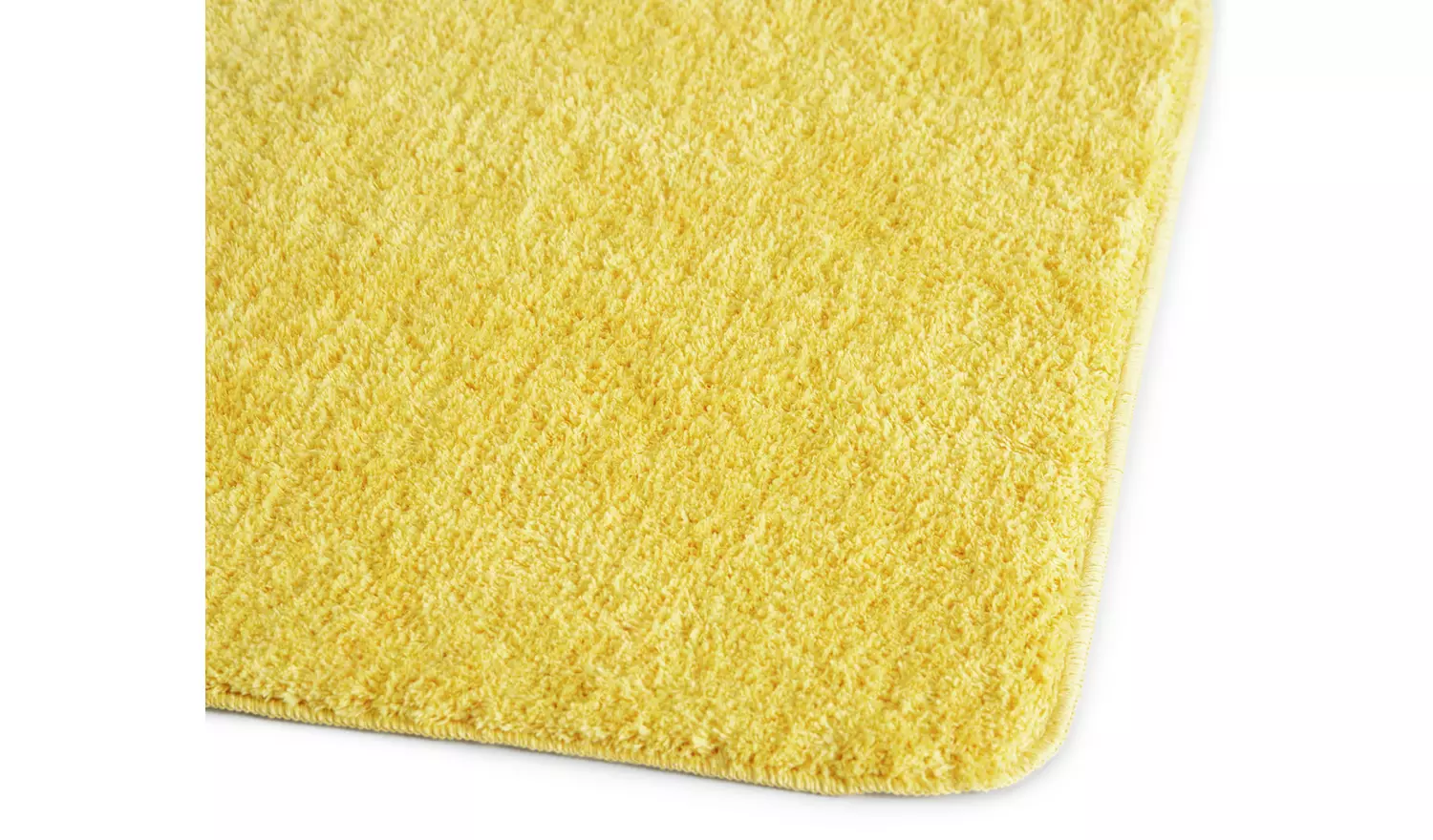 Argos Home Tufted Bath & Pedestal Mat Set - Mustard
