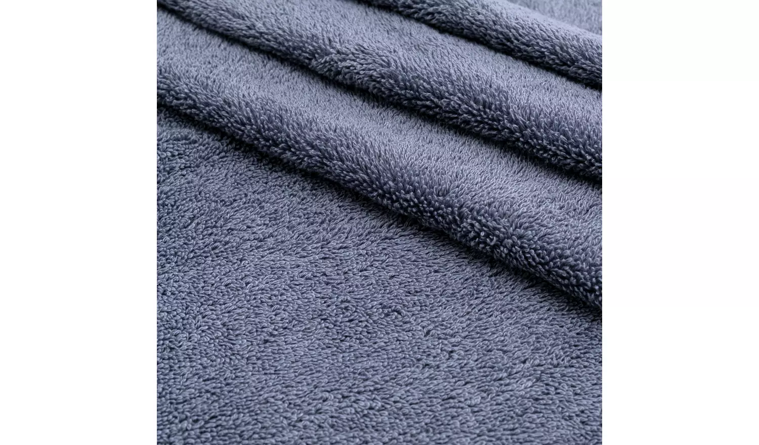 Habitat Egyptian Cotton 4 Piece Towel Bale - Rustic Blue