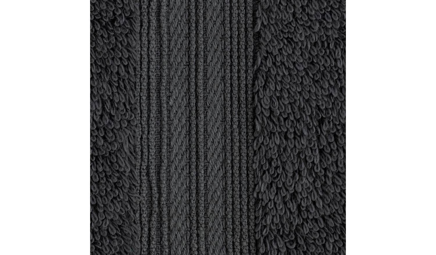 Habitat Egyptian Cotton 2 Piece Face Cloths - Slate Grey