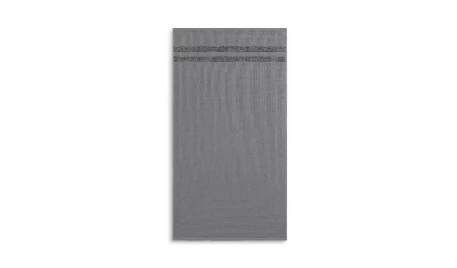 Habitat Cotton Waffle 4 Piece Towel Bale - Charcoal