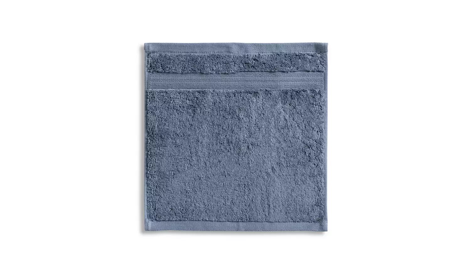 Habitat Egyptian Cotton 2 pack Face Cloth - Rustic Blue