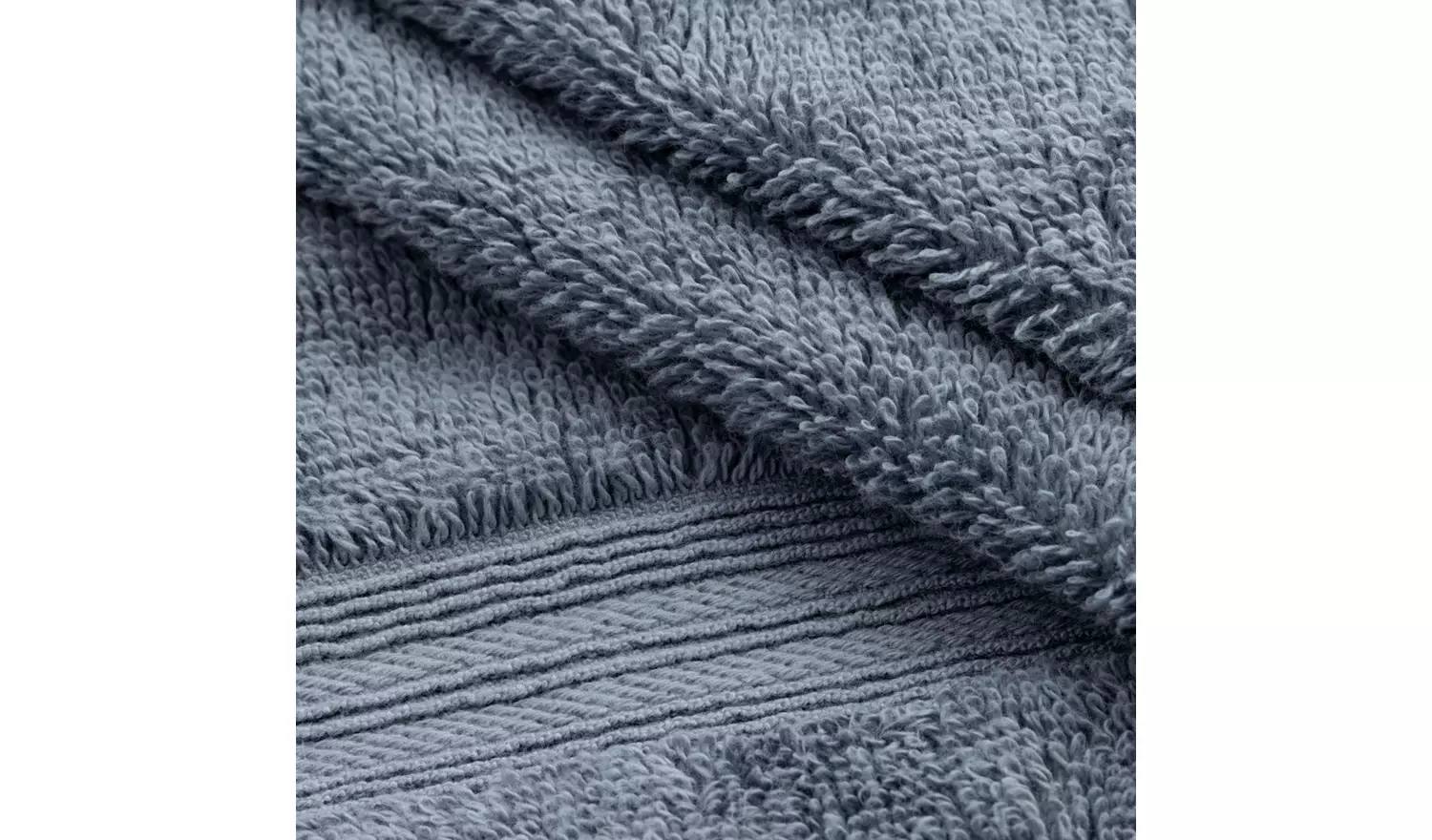 Habitat Egyptian Cotton 2 pack Face Cloth - Rustic Blue