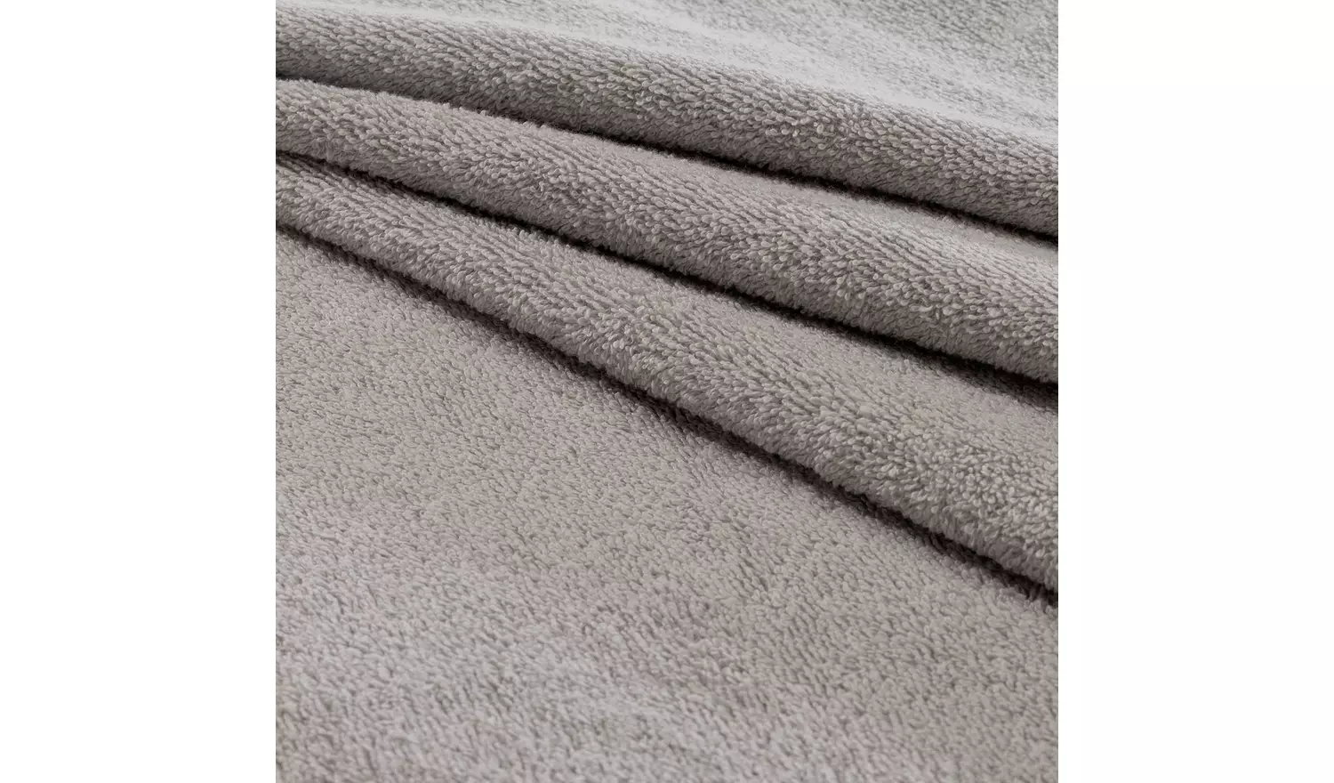 Home Essentials Plain 4 Piece Towel Bale - Grey