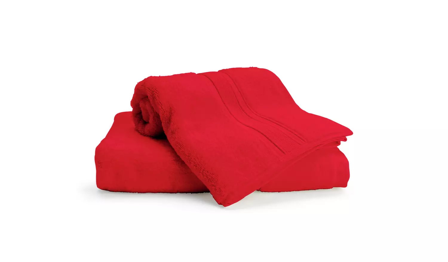 Habitat Cotton Supersoft 2 Pack Hand Towel - Red