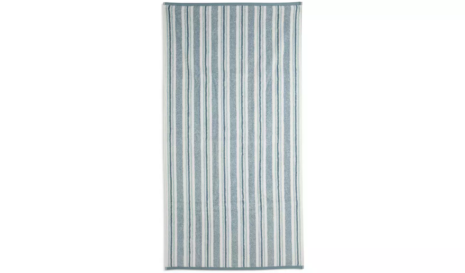 Habitat Coastal Tufted Horizontal Stripe Hand Towel - Blue