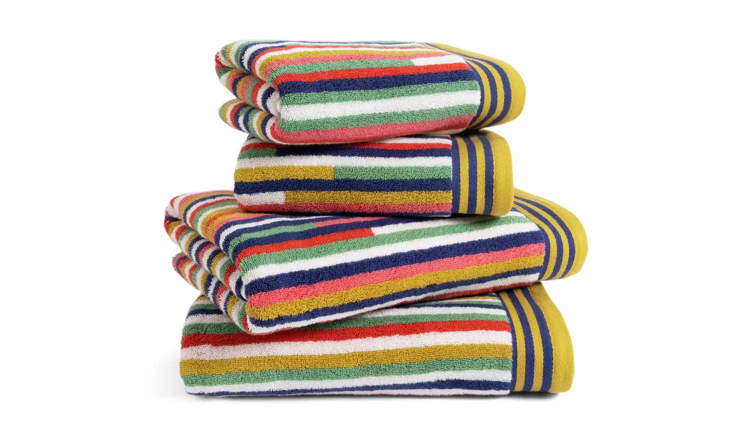 Habitat 60 Klee Stripe Towel Bale by Margo Selby- Multi