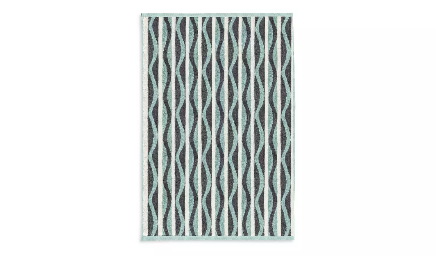 Habitat Retro Wave Geo 2 Pack Hand Towel - Multicoloured