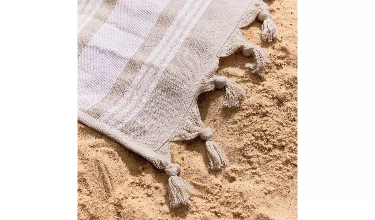 Catherine Lansfield Hammam Towel - Oatmeal