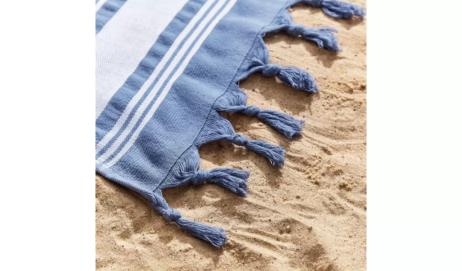 Catherine Lansfield Hammam Towel - Blue