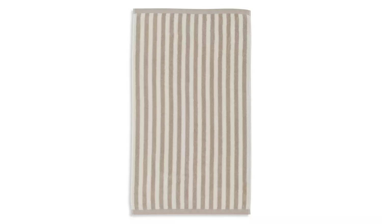 Habitat Neutral Stripe Bath Towel
