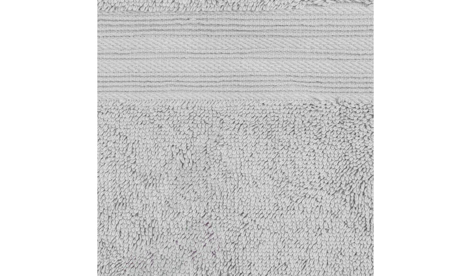 Habitat Egyptian Cotton Hand Towel - Silver