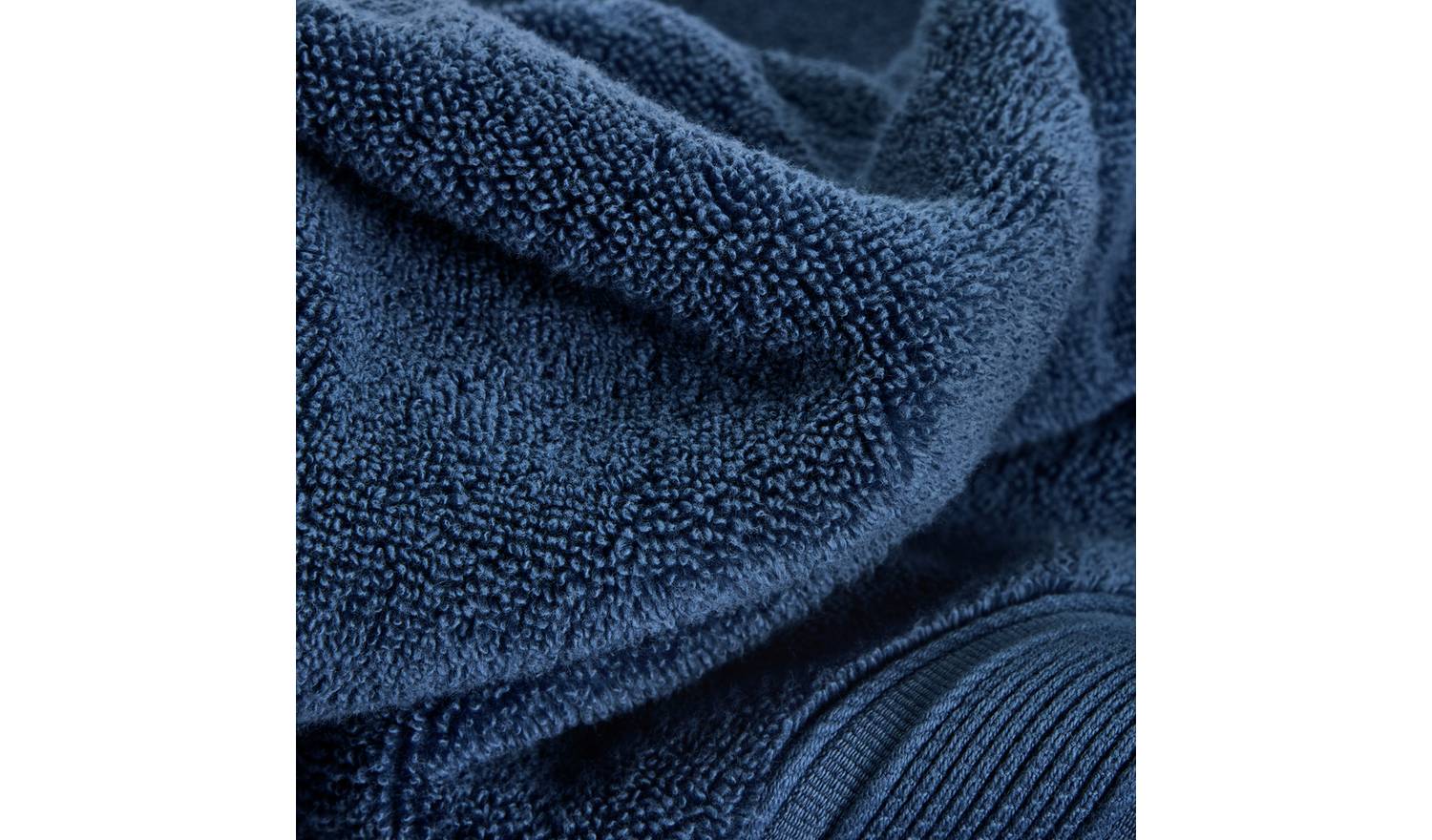 Habitat Supersoft Bath Sheet - Denim