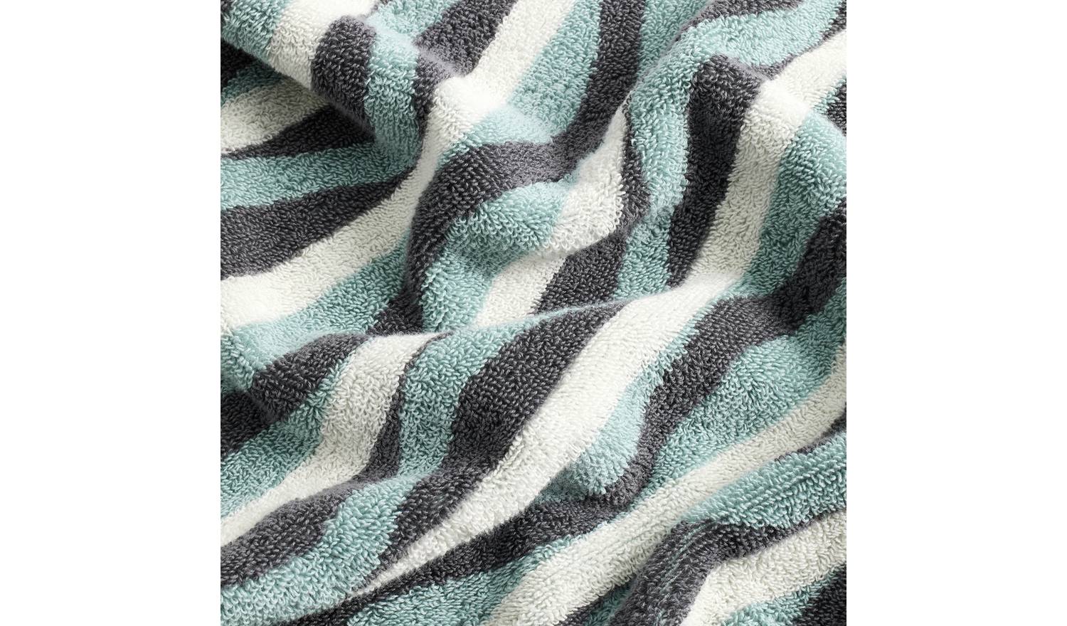 Habitat Retro Wave Geo Bath Towel - Multicoloured