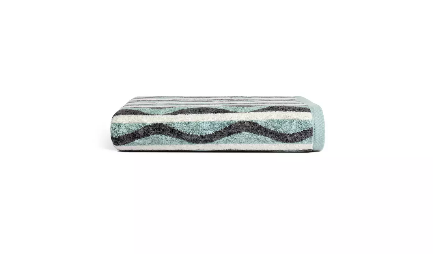 Habitat Retro Wave Geo Bath Towel - Multicoloured