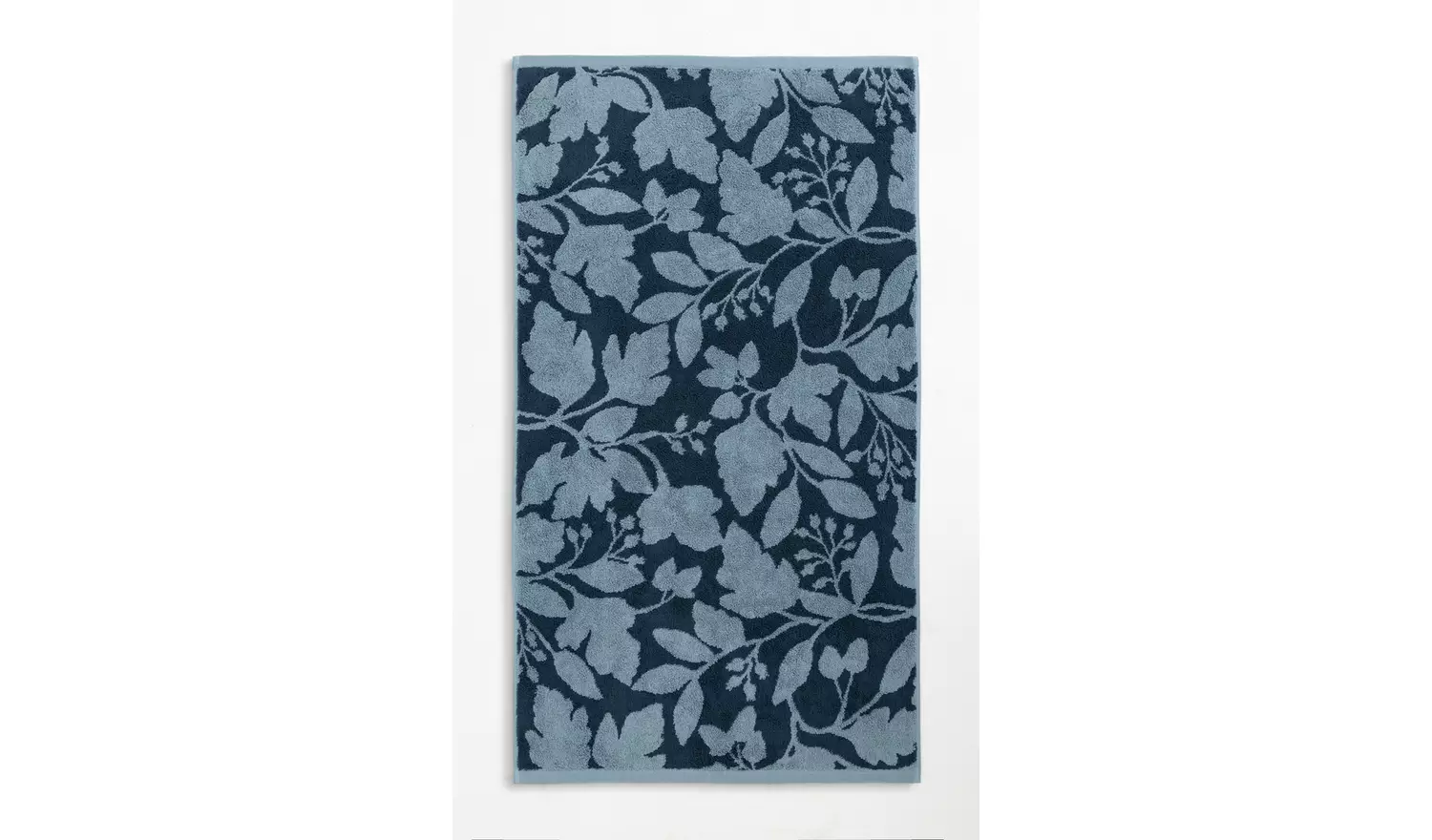 Habitat Foliage Hand Towel - Navy