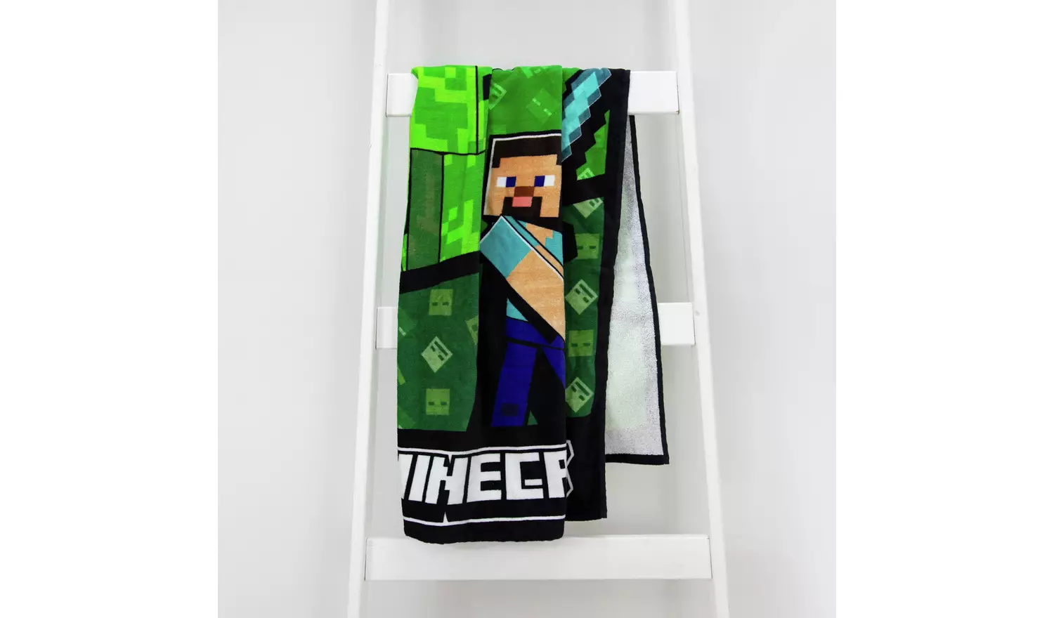 Minecraft Dynamic Beach Towel - Green