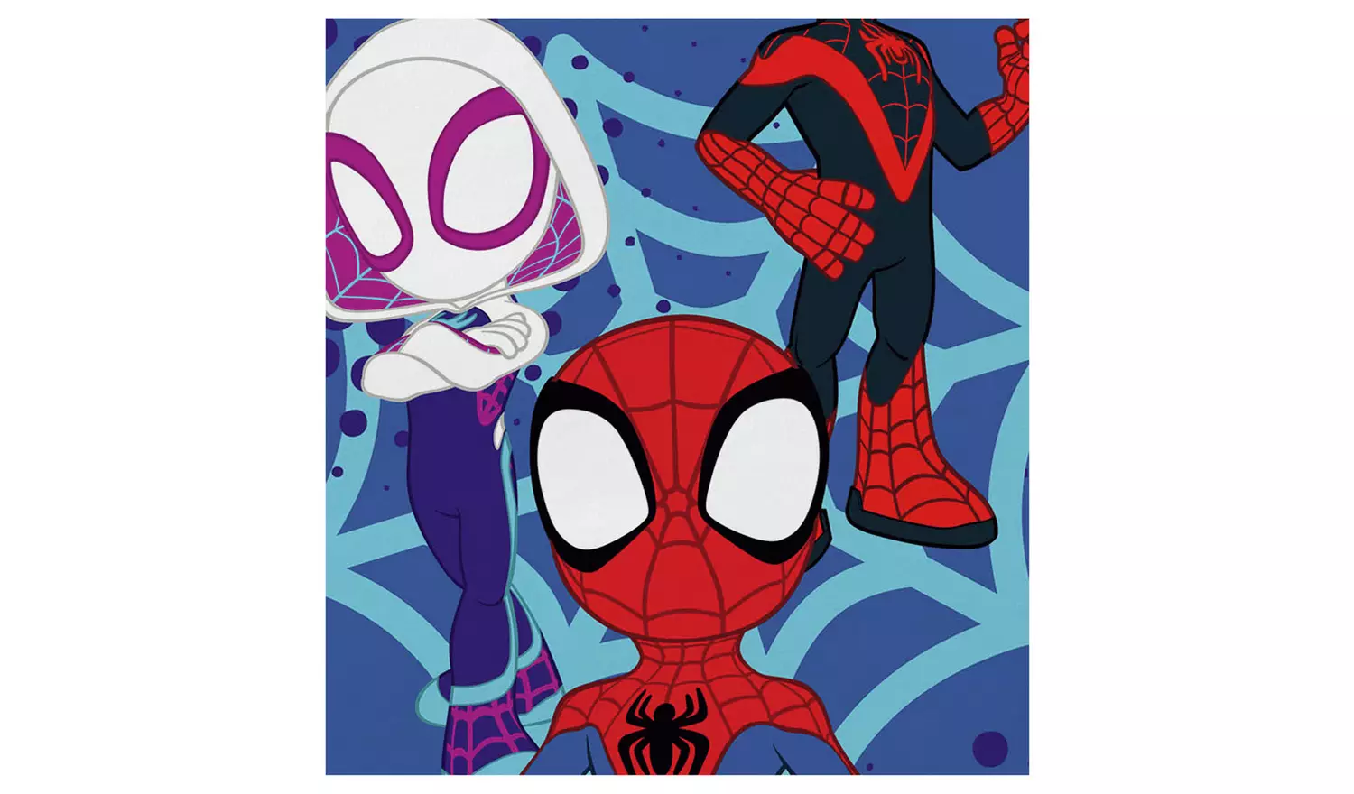 Disney Spidey & Friends Beach Towel - Blue